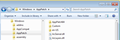 Windows Search window