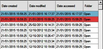 Second set of columns