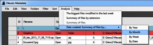 Second set of columns