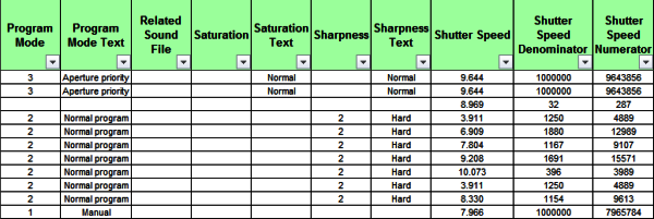 Photo document properties - Part 4